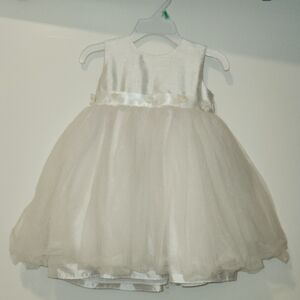 Elegant White Kids Dress